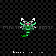 キラービーの画像：FC版ドラクエ3の敵・モンスター図鑑 ／ ドラクエ3攻略