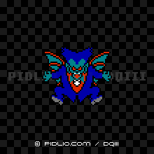 バンパイアの画像：FC版ドラクエ3の敵・モンスター図鑑 ／ ドラクエ3攻略