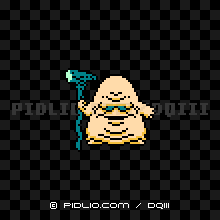 ドルイドの画像：FC版ドラクエ3の敵・モンスター図鑑 ／ ドラクエ3攻略