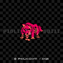 デスジャッカルの画像：FC版ドラクエ3の敵・モンスター図鑑 ／ ドラクエ3攻略