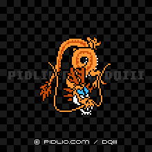 スカイドラゴンの画像：FC版ドラクエ3の敵・モンスター図鑑 ／ ドラクエ3攻略