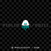 しびれくらげの画像：FC版ドラクエ3の敵・モンスター図鑑 ／ ドラクエ3攻略