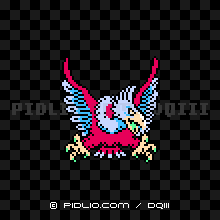 ごくらくちょうの画像：FC版ドラクエ3の敵・モンスター図鑑 ／ ドラクエ3攻略