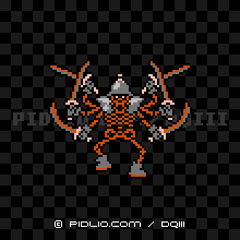 じごくのきしの画像：FC版ドラクエ3の敵・モンスター図鑑 ／ ドラクエ3攻略