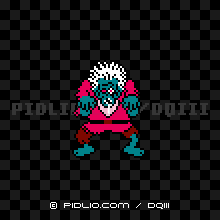 グールの画像：FC版ドラクエ3の敵・モンスター図鑑 ／ ドラクエ3攻略