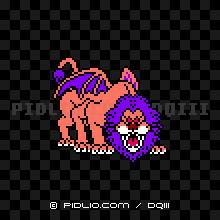 ライオンヘッドの画像：FC版ドラクエ3の敵・モンスター図鑑 ／ ドラクエ3攻略