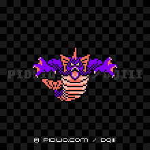 キングマーマンの画像：FC版ドラクエ3の敵・モンスター図鑑 ／ ドラクエ3攻略