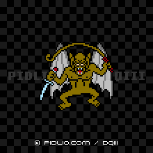 バルログの画像：FC版ドラクエ3の敵・モンスター図鑑 ／ ドラクエ3攻略