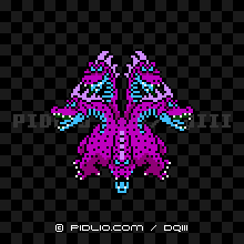 キングヒドラの画像：FC版ドラクエ3の敵・モンスター図鑑 ／ ドラクエ3攻略