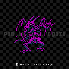 バラモスゾンビの画像：FC版ドラクエ3の敵・モンスター図鑑 ／ ドラクエ3攻略