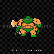 カンダタ1の画像：FC版ドラクエ3の敵・モンスター図鑑 ／ ドラクエ3攻略