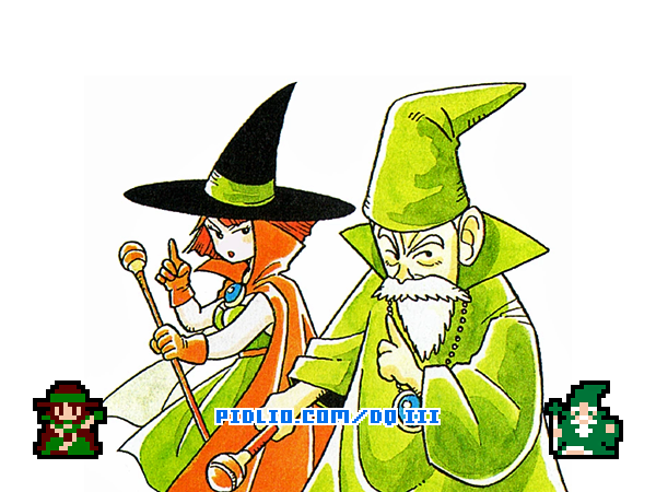 魔法使い：FC版ドラクエ3の職業紹介 ／ ドラクエ3攻略