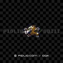 おおありくいの画像：GB版ドラクエ3の敵・モンスター図鑑 ／ ドラゴンクエスト3攻略