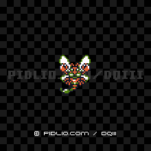 さそりばちの画像：GB版ドラクエ3の敵・モンスター図鑑 ／ ドラゴンクエスト3攻略