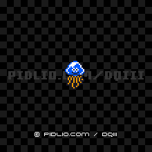 ホイミスライムの画像：GB版ドラクエ3の敵・モンスター図鑑 ／ ドラゴンクエスト3攻略