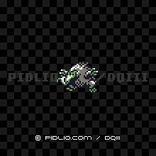 おばけありくいの画像：GB版ドラクエ3の敵・モンスター図鑑 ／ ドラゴンクエスト3攻略