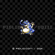 ポイズントードの画像：GB版ドラクエ3の敵・モンスター図鑑 ／ ドラゴンクエスト3攻略