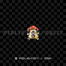 おばけキノコの画像：GB版ドラクエ3の敵・モンスター図鑑 ／ ドラゴンクエスト3攻略