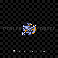 さまようよろいの画像：GB版ドラクエ3の敵・モンスター図鑑 ／ ドラゴンクエスト3攻略