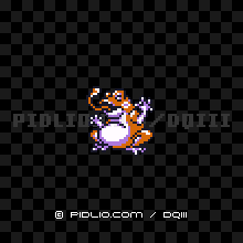 だいおうガマの画像：GB版ドラクエ3の敵・モンスター図鑑 ／ ドラゴンクエスト3攻略