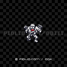 ミイラおとこの画像：GB版ドラクエ3の敵・モンスター図鑑 ／ ドラゴンクエスト3攻略