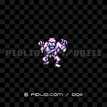 マミーの画像：GB版ドラクエ3の敵・モンスター図鑑 ／ ドラゴンクエスト3攻略