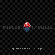 ベホマスライムの画像：GB版ドラクエ3の敵・モンスター図鑑 ／ ドラゴンクエスト3攻略