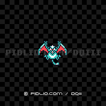 キャットバットの画像：GB版ドラクエ3の敵・モンスター図鑑 ／ ドラゴンクエスト3攻略