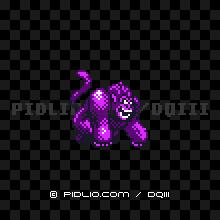 キラーエイプの画像：GB版ドラクエ3の敵・モンスター図鑑 ／ ドラゴンクエスト3攻略