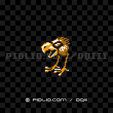 おおくちばしの画像：GB版ドラクエ3の敵・モンスター図鑑 ／ ドラゴンクエスト3攻略