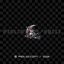 まじょの画像：GB版ドラクエ3の敵・モンスター図鑑 ／ ドラゴンクエスト3攻略