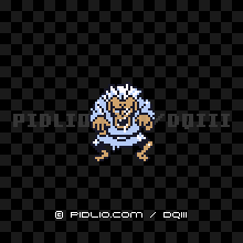 くさったしたいの画像：GB版ドラクエ3の敵・モンスター図鑑 ／ ドラゴンクエスト3攻略