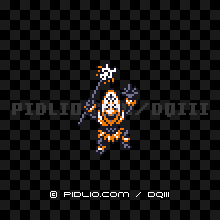 シャーマンの画像：GB版ドラクエ3の敵・モンスター図鑑 ／ ドラゴンクエスト3攻略