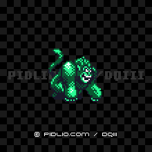 コングの画像：GB版ドラクエ3の敵・モンスター図鑑 ／ ドラゴンクエスト3攻略