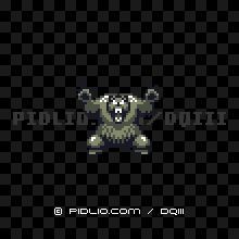 グリズリーの画像：GB版ドラクエ3の敵・モンスター図鑑 ／ ドラゴンクエスト3攻略