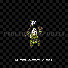 ゾンビマスターの画像：GB版ドラクエ3の敵・モンスター図鑑 ／ ドラゴンクエスト3攻略