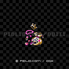 おどるほうせきの画像：GB版ドラクエ3の敵・モンスター図鑑 ／ ドラゴンクエスト3攻略