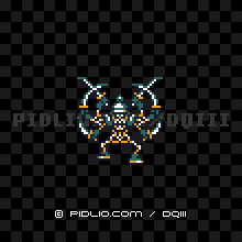 じごくのきしの画像：GB版ドラクエ3の敵・モンスター図鑑 ／ ドラゴンクエスト3攻略