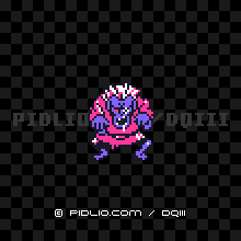 グールの画像：GB版ドラクエ3の敵・モンスター図鑑 ／ ドラゴンクエスト3攻略