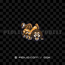 ライオンヘッドの画像：GB版ドラクエ3の敵・モンスター図鑑 ／ ドラゴンクエスト3攻略