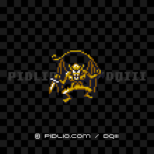 バルログの画像：GB版ドラクエ3の敵・モンスター図鑑 ／ ドラゴンクエスト3攻略