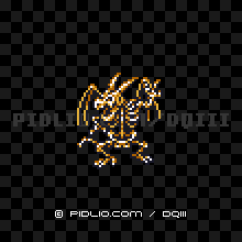 ドラゴンゾンビの画像：GB版ドラクエ3の敵・モンスター図鑑 ／ ドラゴンクエスト3攻略