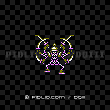 ソードイドの画像：GB版ドラクエ3の敵・モンスター図鑑 ／ ドラゴンクエスト3攻略