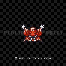 デビルウィザードの画像：GB版ドラクエ3の敵・モンスター図鑑 ／ ドラゴンクエスト3攻略