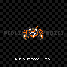 キラークラブの画像：GB版ドラクエ3の敵・モンスター図鑑 ／ ドラゴンクエスト3攻略