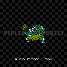 ダークトロルの画像：GB版ドラクエ3の敵・モンスター図鑑 ／ ドラゴンクエスト3攻略