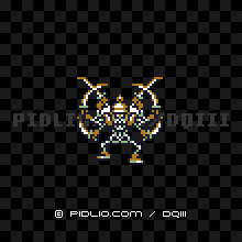 デーモンソードの画像：GB版ドラクエ3の敵・モンスター図鑑 ／ ドラゴンクエスト3攻略