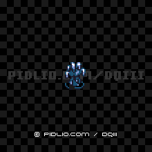 メタルハンドの画像：GB版ドラクエ3の敵・モンスター図鑑 ／ ドラゴンクエスト3攻略