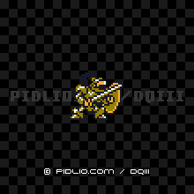 カンダタこぶん1の画像：GB版ドラクエ3の敵・モンスター図鑑 ／ ドラゴンクエスト3攻略