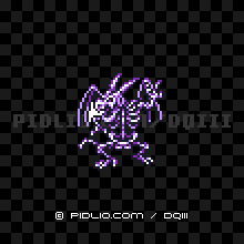 バラモスゾンビの画像：GB版ドラクエ3の敵・モンスター図鑑 ／ ドラゴンクエスト3攻略